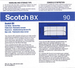 Compact Cassette: 3M Scotch - BX 90