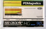 Compact Cassette:  PDM - 500 Crolyn 90