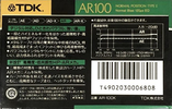 Compact Cassette: TDK  - AR 100