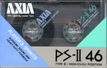 Compact Cassette: FUJI AXIA - PS-II 46