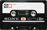 Compact Cassette: Sony  -  60