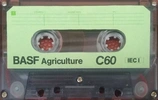 Compact Cassette BASF 60 "Agriculture" Type I Normal 1980 France