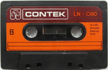 Compact Cassette: Unknown Contek -  60