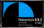 Compact Cassette:  Nakamichi - EX II 60