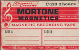 Compact Cassette: Unknown Mortone Magnetics -  120