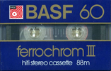 Compact Cassette: BASF  - Ferrochrom III 60