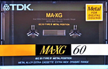 Compact Cassette: TDK  - MA-XG 60