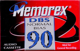 Compact Cassette: Memorex  - dBS 90