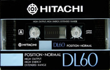 Compact Cassette: Maxell / Hitachi Hitachi - DL 60