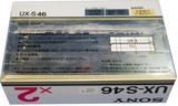 2 pack Sony UX-S 46 Type II Chrome 1986 Japan