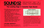 Compact Cassette:  Teac - SOUND 46X 52