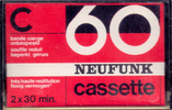 Compact Cassette: Unknown Neufunk -  60