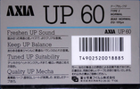 Compact Cassette: FUJI AXIA - UP 60