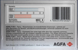 Compact Cassette: AGFA  - F-DX I 60