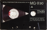 Compact Cassette: Taiyo Yuden Thats - MG-X 90