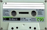 Compact Cassette: Permaton Neckermann - Brilliant 90