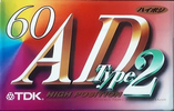 Compact Cassette: TDK  - AD2 60