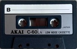 Compact Cassette: Unknown Akai -  60