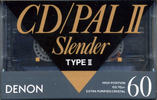 Compact Cassette: Nippon Columbia / Denon Denon - Slender 60