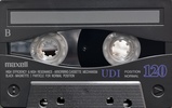 Compact Cassette Maxell UDI 120 "UD1-120(L)" Type I Normal 2002 Worldwide