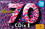 Compact Cassette: Sony  - CDix II 70