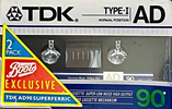 Compact Cassette: TDK  - AD 90