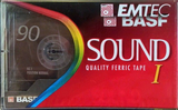 Compact Cassette: BASF Emtec - Sound I 90