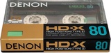 Compact Cassette: Nippon Columbia / Denon Denon - HD-X 80