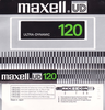 Compact Cassette Maxell UD 120 Type I Normal 1977 Europe