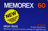 Compact Cassette: Memorex  - High Bias 60