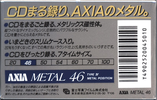 Compact Cassette: FUJI AXIA - Metal 46