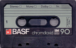 Compact Cassette: BASF  - Chromdioxid 90