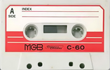 Compact Cassette: Unknown MGB -  60