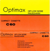 Compact Cassette:  Optimax -  60