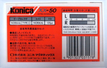 Compact Cassette:  Konica - XX 50