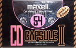 Compact Cassette: Maxell / Hitachi Maxell - CD Capsule II 54