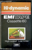 Compact Cassette EMITAPE Hi-dynamic 60 Type I Normal 1972 UK