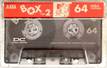 Compact Cassette: FUJI AXIA - Box 2 64