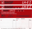 Compact Cassette: BASF  - LH Extra I 120