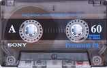 Compact Cassette: Sony  - EF Premium 60