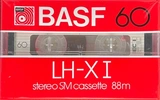 Compact Cassette BASF LH-X I 60 Type I Normal 1982 Brazil