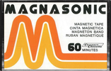 Compact Cassette:  Magnasonic -  60