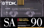 Compact Cassette: TDK  - SA 90