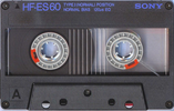 Compact Cassette: Sony  - HF-ES 60