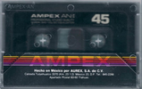 Compact Cassette:  Ampex - AN-I 45