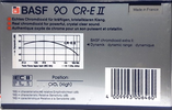 Compact Cassette: BASF  - Chromdioxid Extra II 90