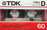 Compact Cassette: TDK  - D 60