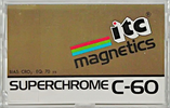 Compact Cassette: Unknown ITC Magnetics -  60