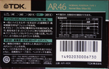 Compact Cassette: TDK  - AR 46