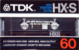 Compact Cassette: TDK  - HX-S 60